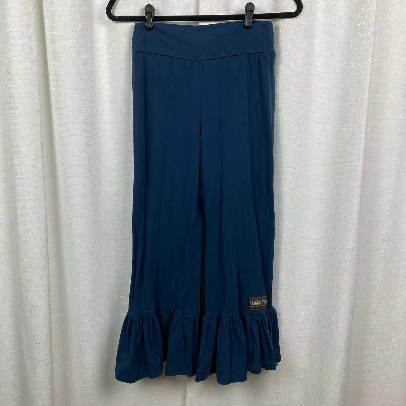 Matilda Jane Blue Big Ruffle Pants Sz.S - Image 5