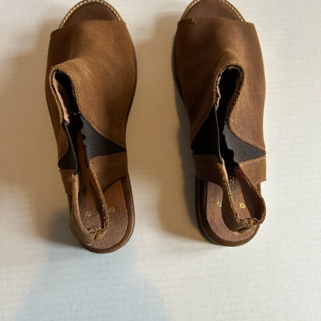 Musse & Cloud Brown Sandals - Image 3