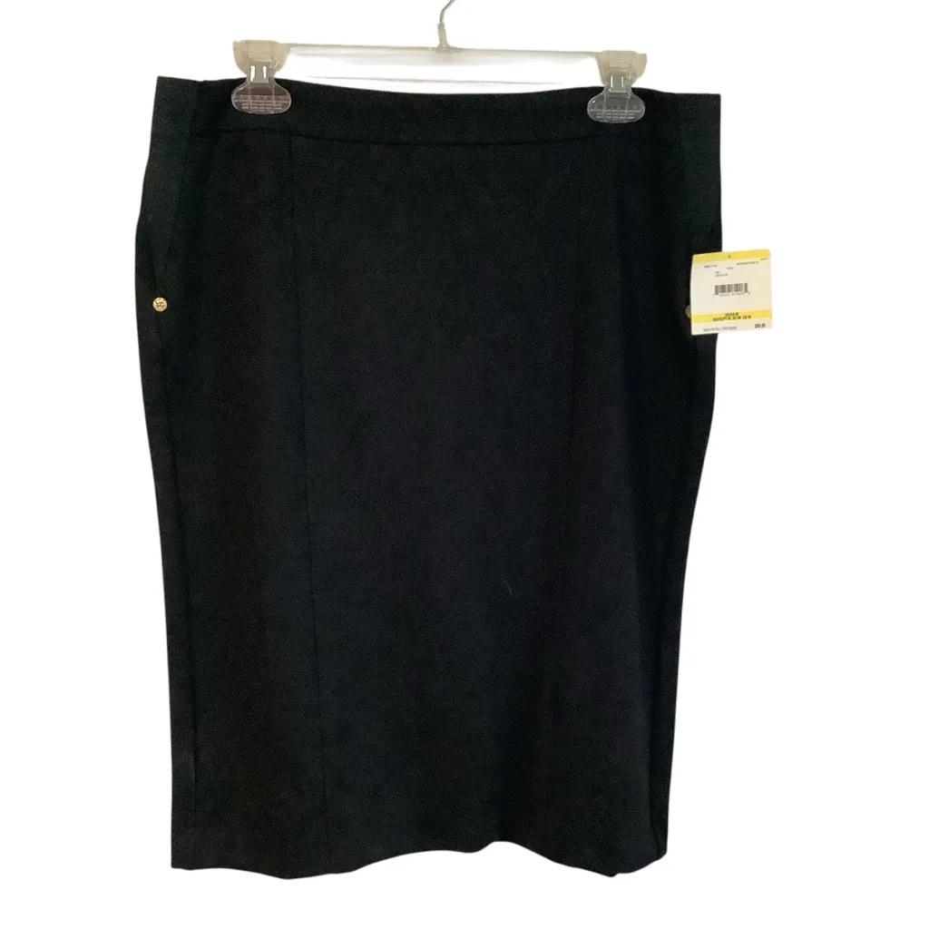 Anne Klein Classic Black Pencil Skirt BRAND NEW WITH PRICE TAG Size M - Image 9