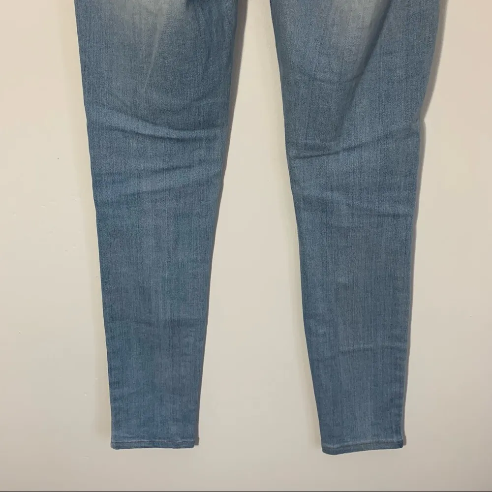 Kancan Mid Rise Skinny Ankle Distressed Jeans Size 3/25 Blue - Image 10