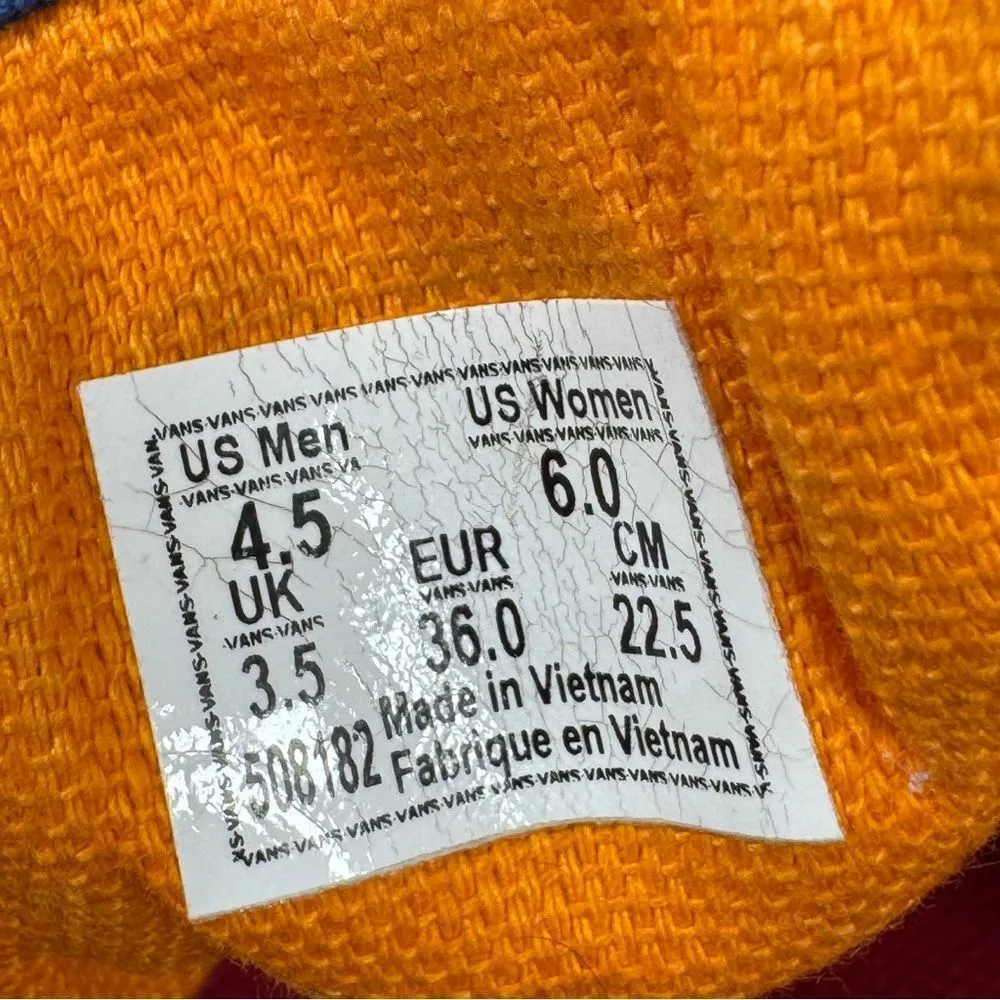 Vans Old Skool Corduroy‎ Colorblock Lace Up Sneakers Shoes 4.5 Men 6 Women - Image 10