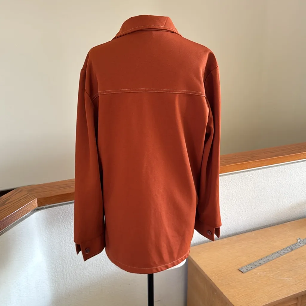 Vintage 1970’s Golden Bee Collection Rust Orange Garment Size undefined - Image 8