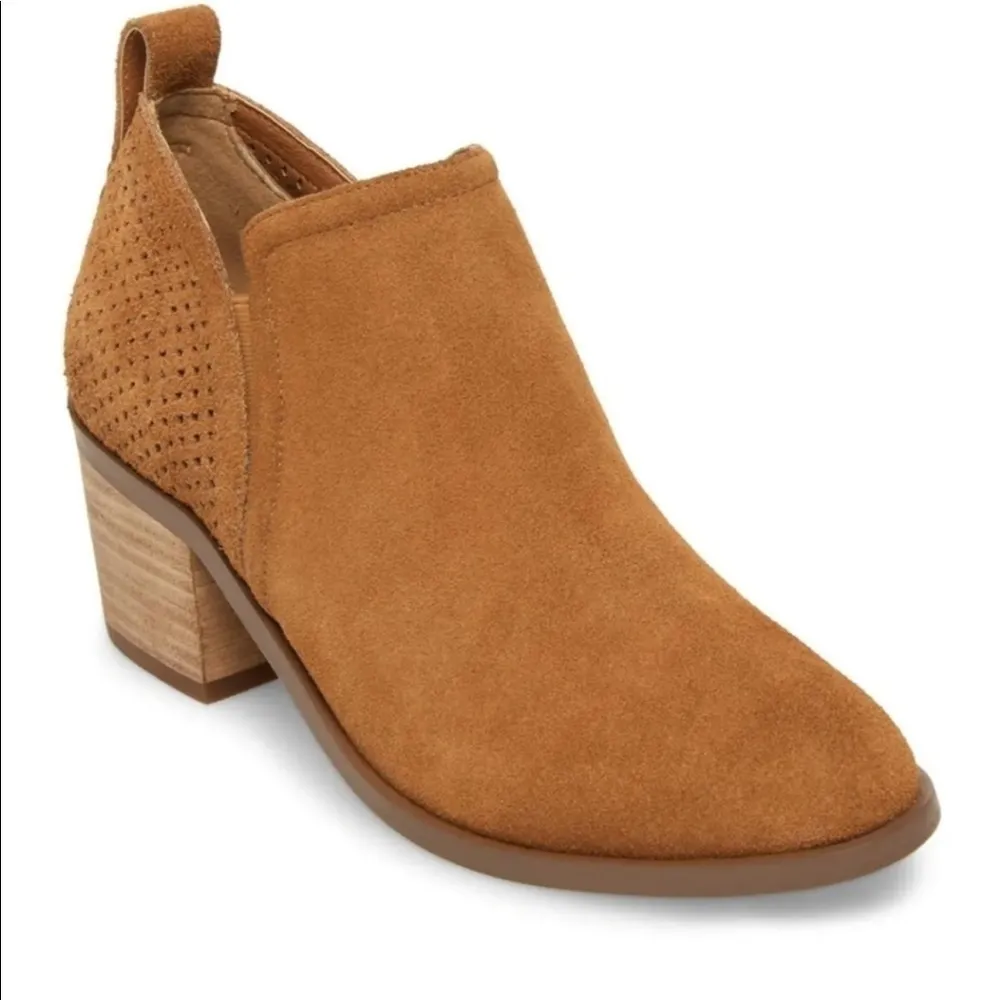 Steve‎ Madden Ruebey Suede Perforated Bootie in Chestnut Brown Size 9 - Image 8