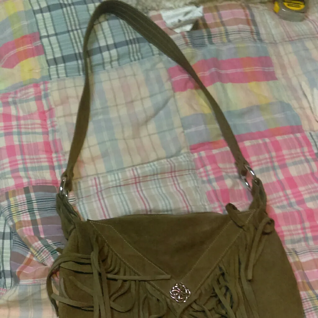 North star leather bag Gray - Image 4