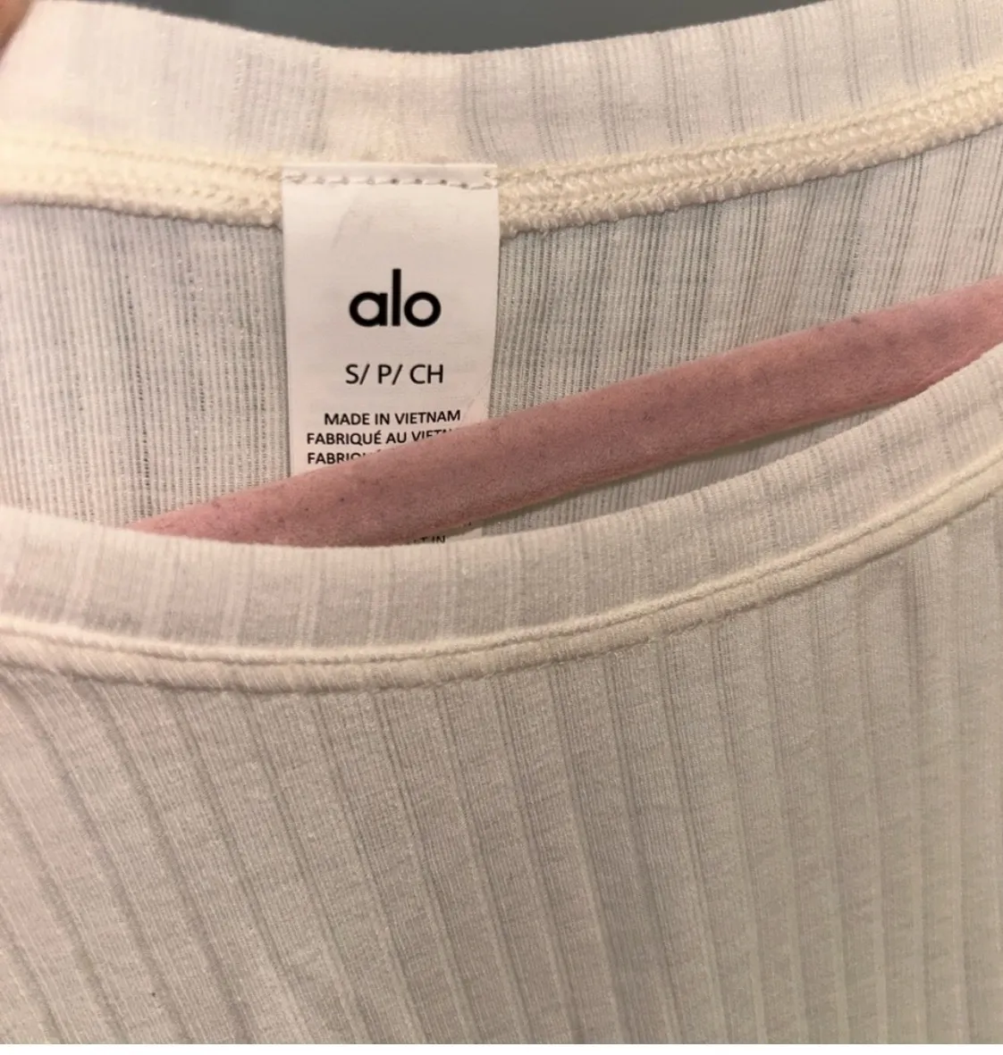 Long Sleeve Ribbed Tee - Image 3