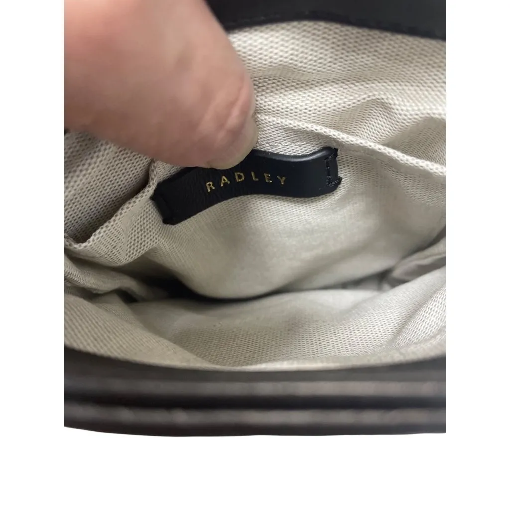 Radley London Authentic Womans Black Leather Mallow Phone Crossbody SKU 9554 - Image 13