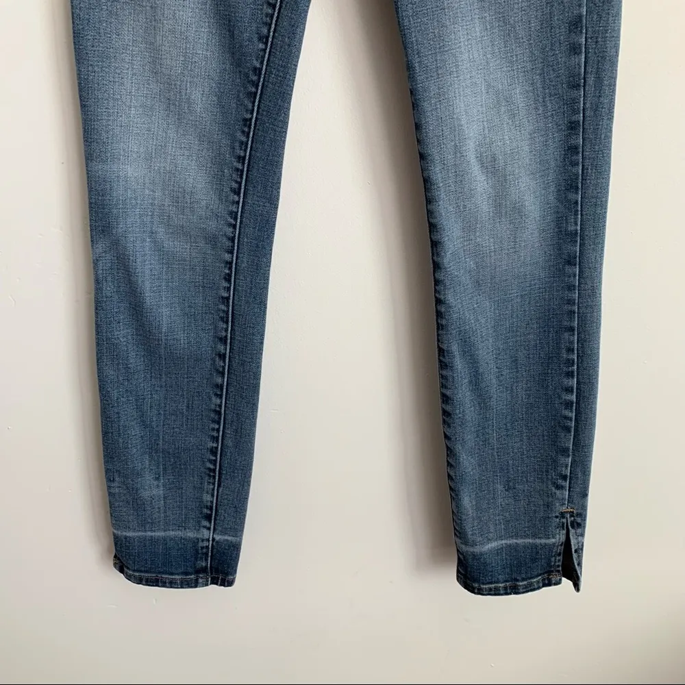 Good American Good Legs Skinny Side Slit Hem Jeans Size 0/25 - Image 5