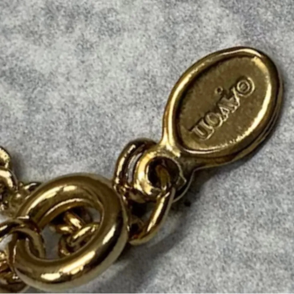 Avon Vintage 1970’s Retro Gold Tone Ball Bead Curb Chain 18” Necklace In Box - Image 6