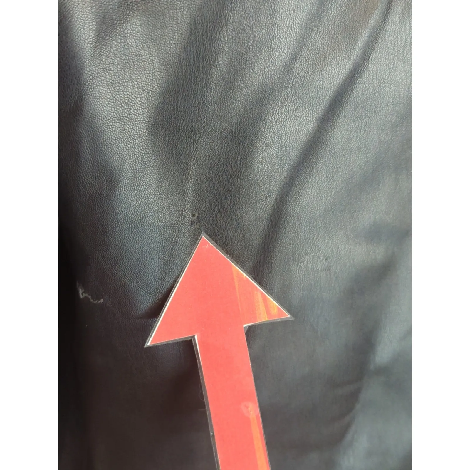 Zara Black Blazer Jacket Women's Small Vegan Leather Punk Bikercore Outdoor NWOT - Image 8