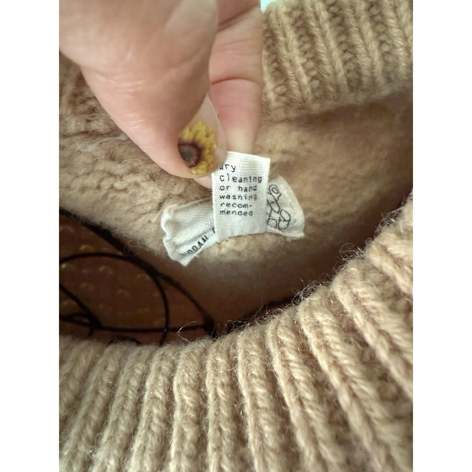 Urban Renewal Small Sweater Color Block Grungey Y2K Fisherman - Image 8