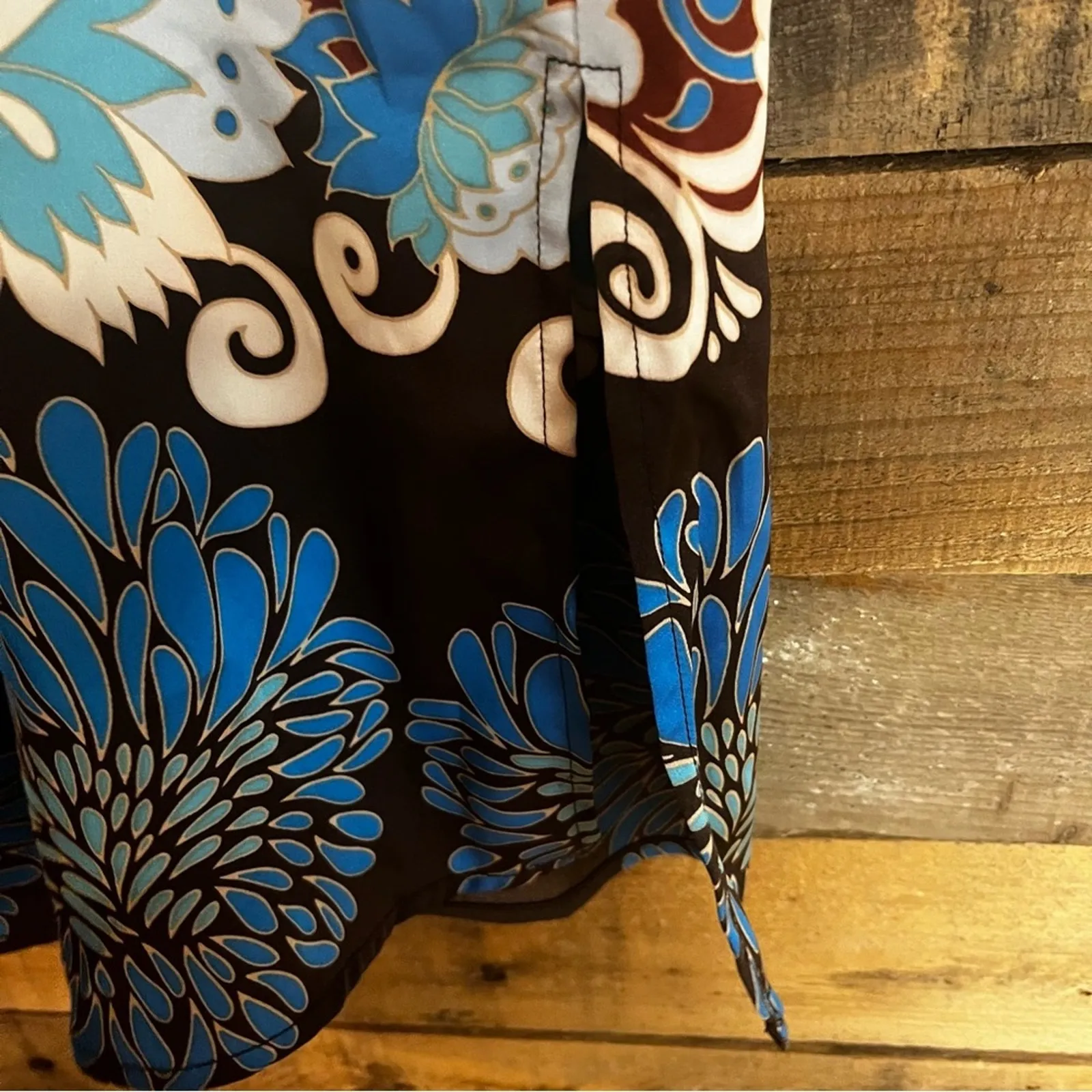 Rachel Zoe Floral‎ Button Up Shirt Dress Size Small - Image 6