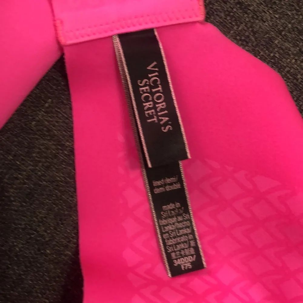 Victoria’s Secret Lined Demi Double Hot Pink Size 34D - Image 9