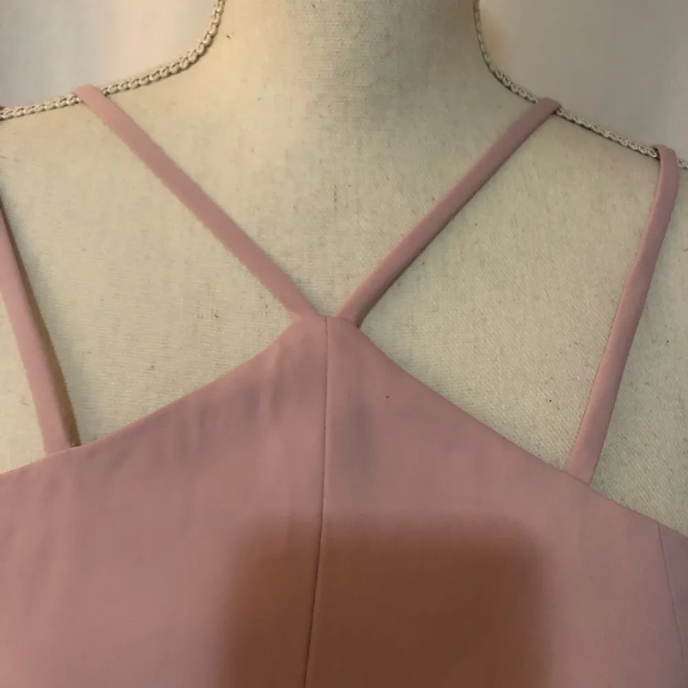 AMANDA UPRICHARD Odean in Rose Quartz Halter Mini Dress Size S - Image 13