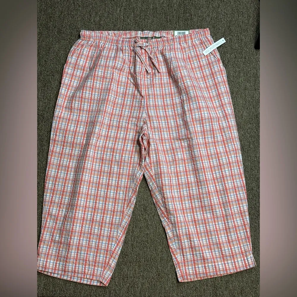 Mountain Lake 100% cotton Women's Capri Size Pxl Color Pink - Image 4