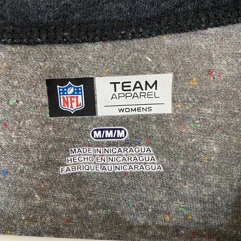 NFL Team Apparel Women's Sports Steelers Graphic T-Shirt Short Sleeves Medium - Image 5