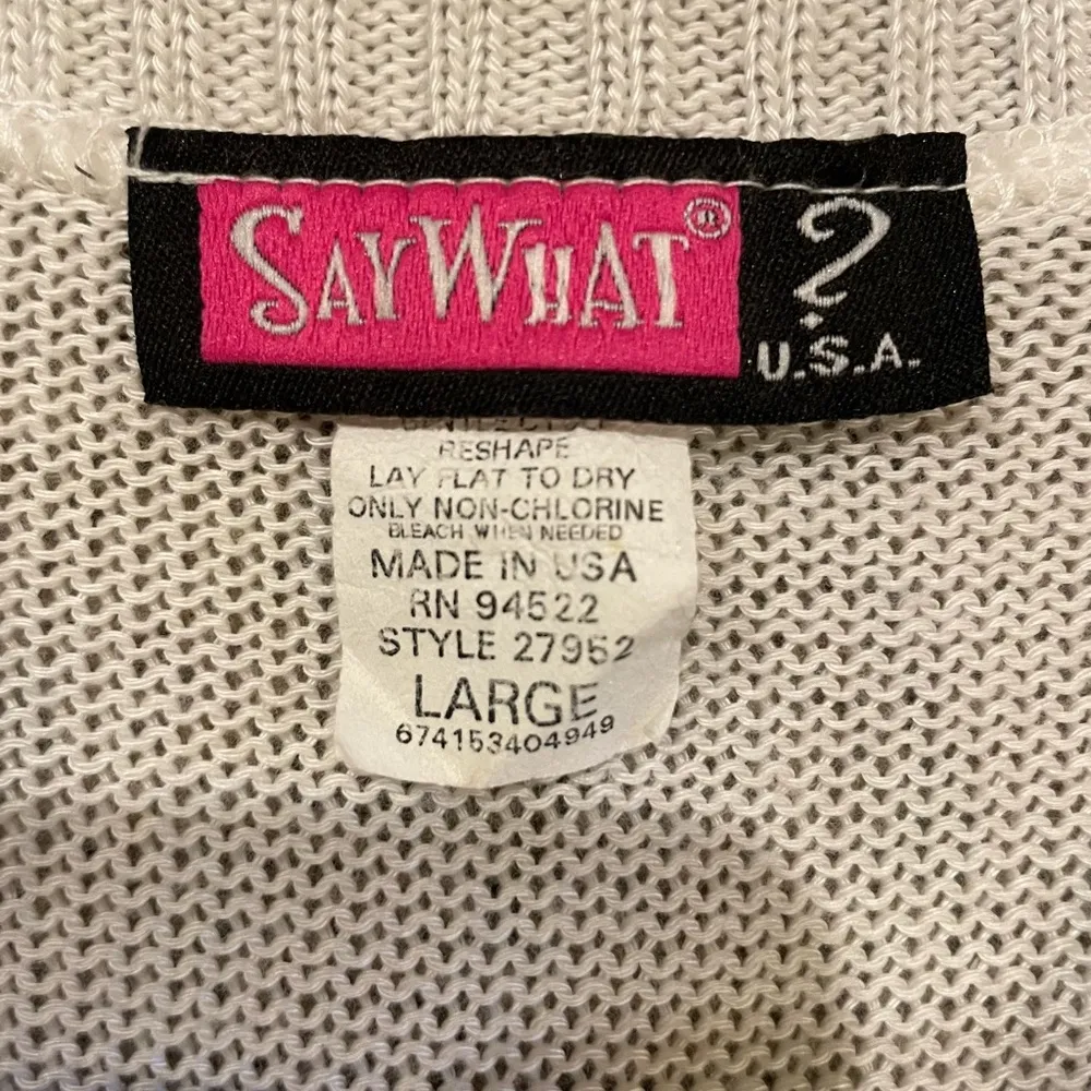 BOGO Say What White Cap Sleeve Shrug Cardigan - Image 8