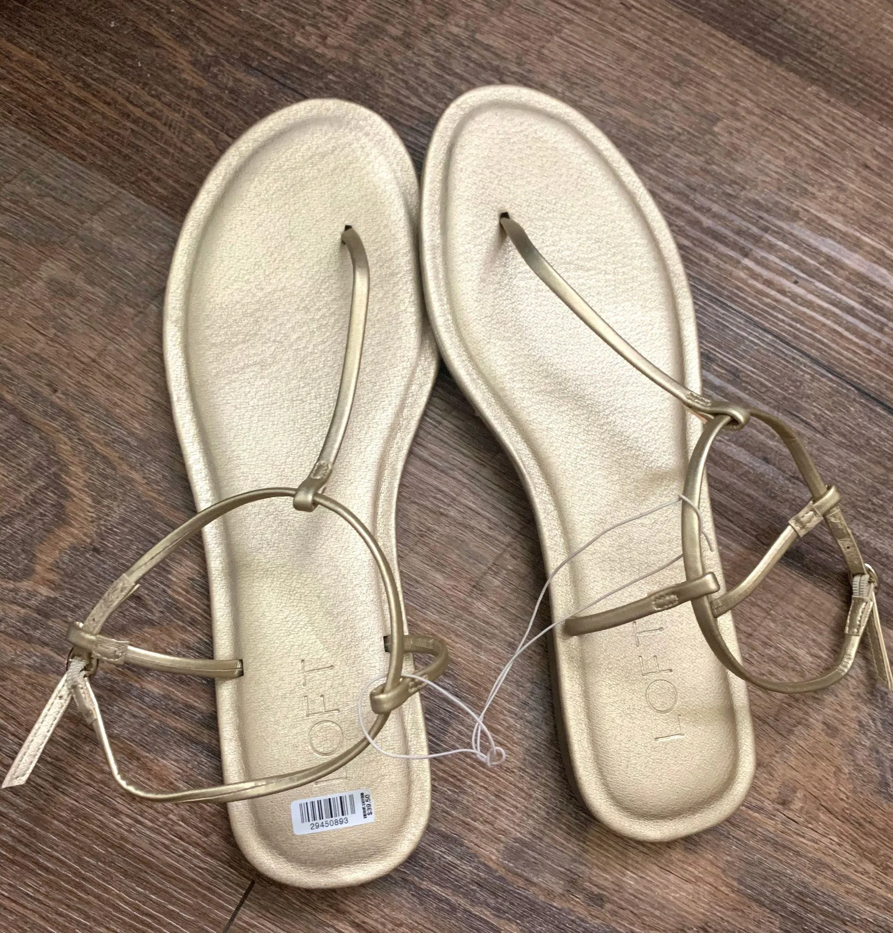 Loft Modern Thong Sandals Size 10 - Image 2