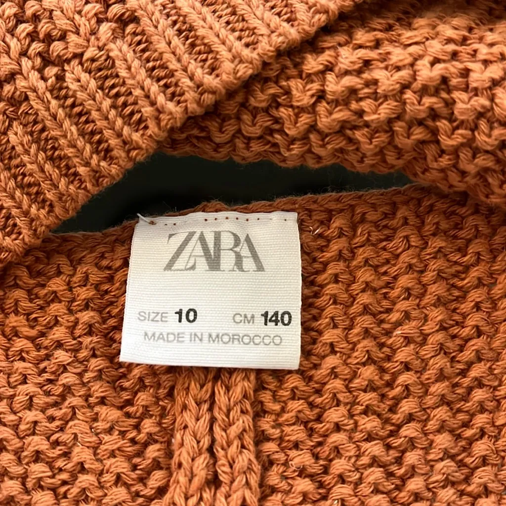 Zara knit crop tank top size 10 - Image 3
