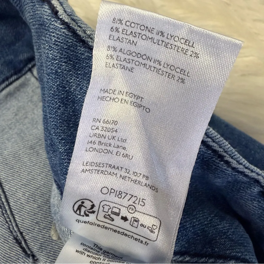 Maeve by Anthropologie The Colette Cropped Denim Jeans Size 16 - Image 6