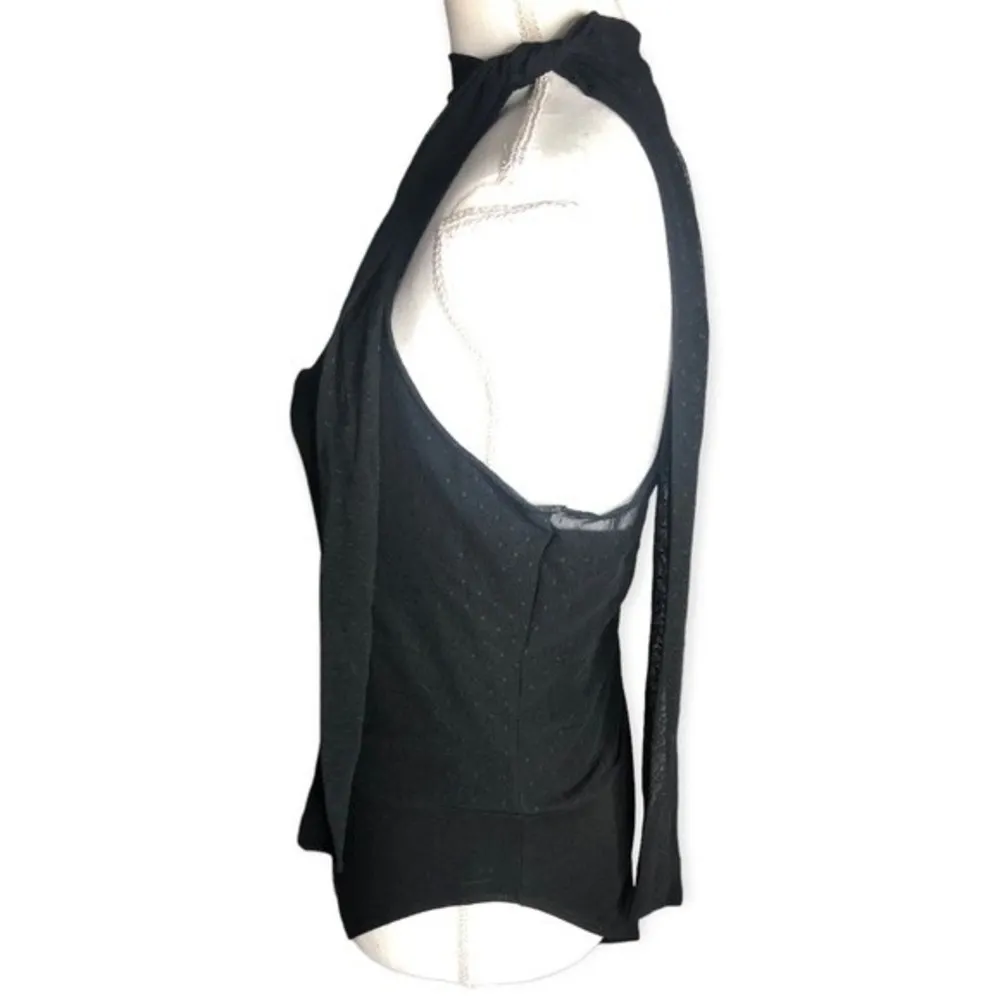 Forever 21 Plus Sweetheart High Neck Swish Dot Mesh Bodysuit - Image 51