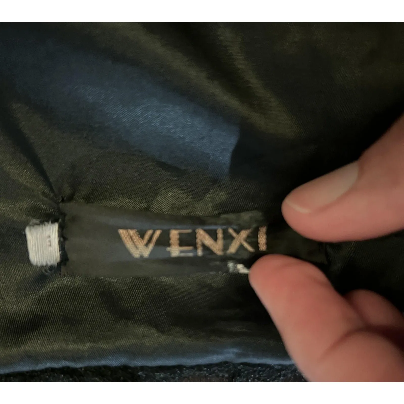 Wenxi Faux Fur Vest Womens Large Shaggy Long Sleeveless Boho Statement Outerwear Black - Image 5