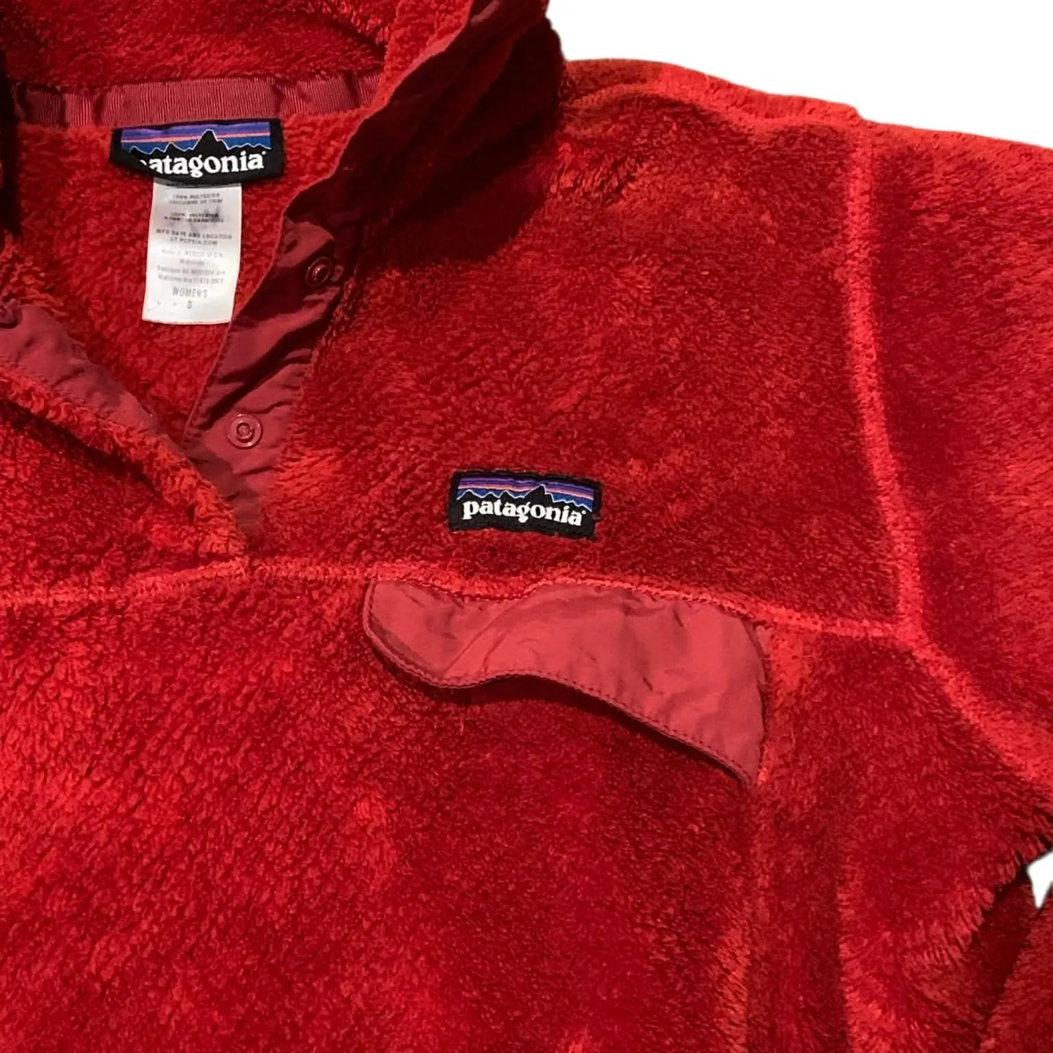 ​Patagonia Re-Tool Snap-T Pullover Rossi Pink Small Gorpcore Fleece 25442 - Image 3