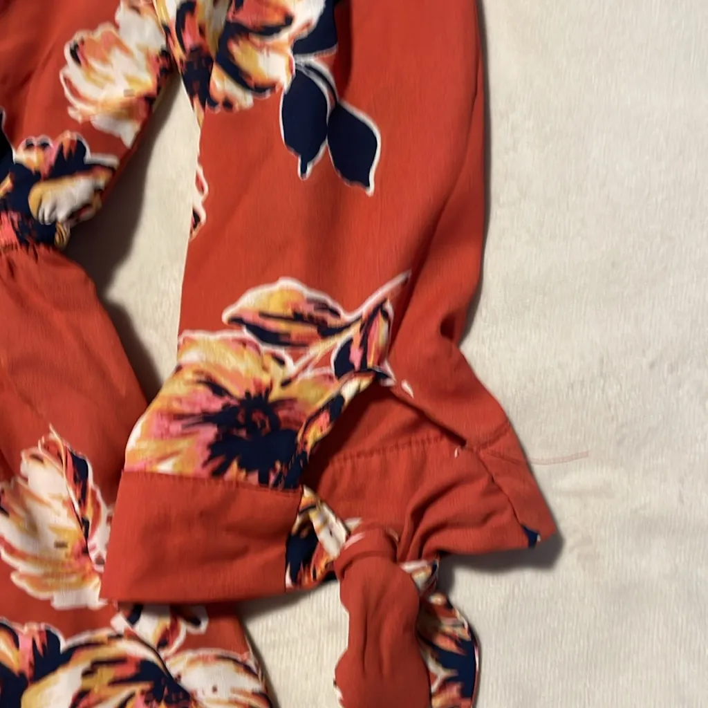 As You Wish Floral Romper Small  - Image 5