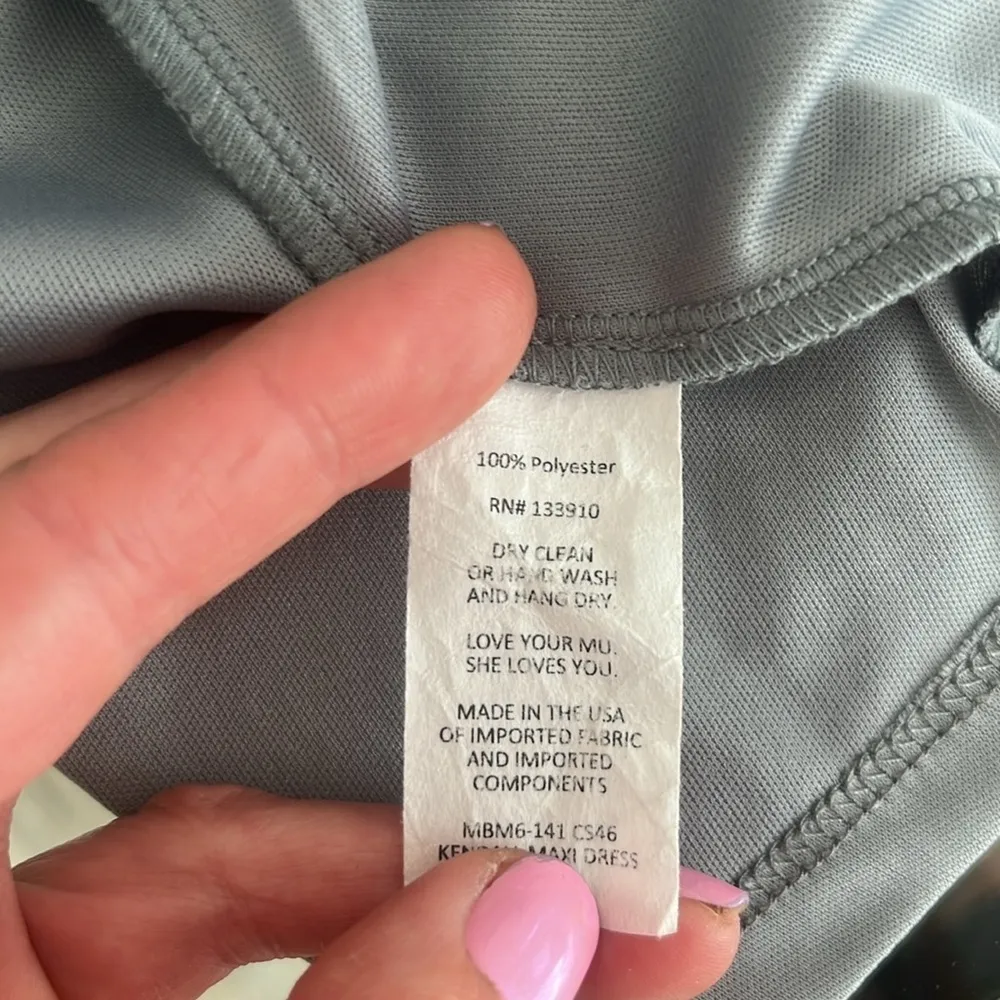 Mumu Show Me Your Mumu Kendall maxi v neck dress summer lined size XX small - Image 9