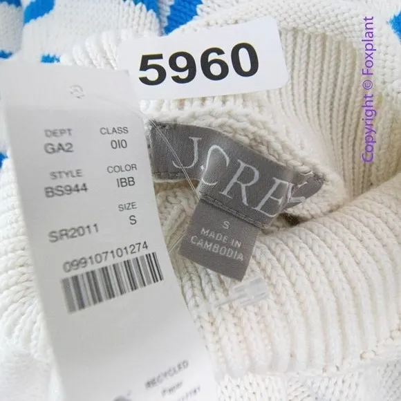 NEW‎ J. Crew New heritage Rollneck™ sweater in stripe, women size S - Image 12