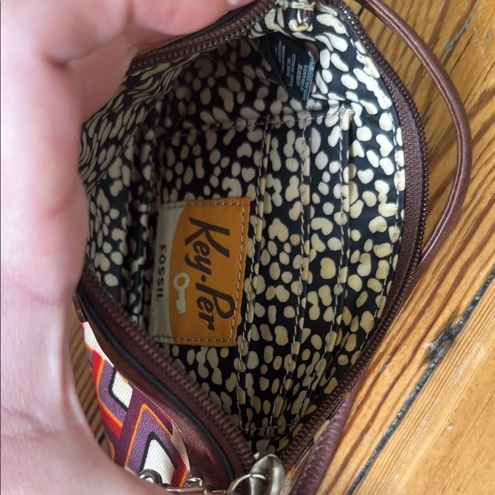 Fossil  Colorful Patterned Wristlet - Image 7