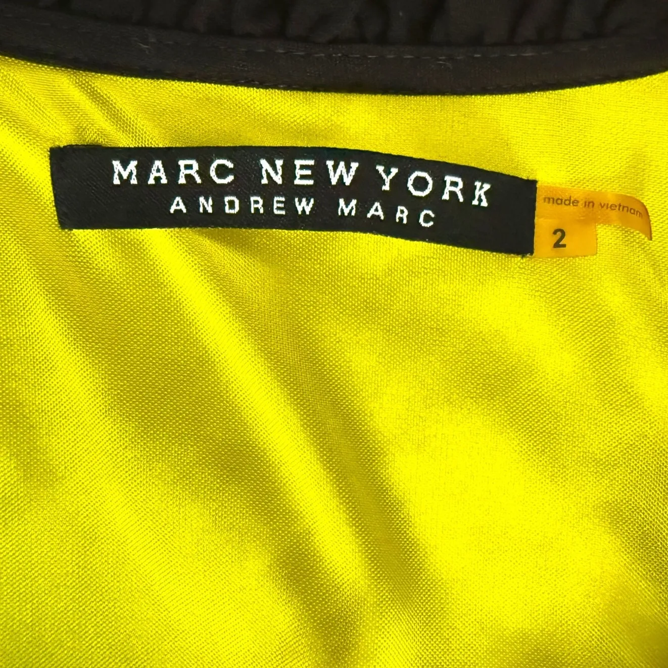 Andrew Marc Black Midi Dress Sleeveless Ruffle Tank Dress Size 2 Career Work - Image 8