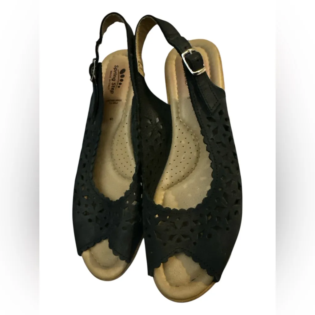 Spring Step Orella Italian Leather Sandals 9.5-10
EU Size 41 - Image 3