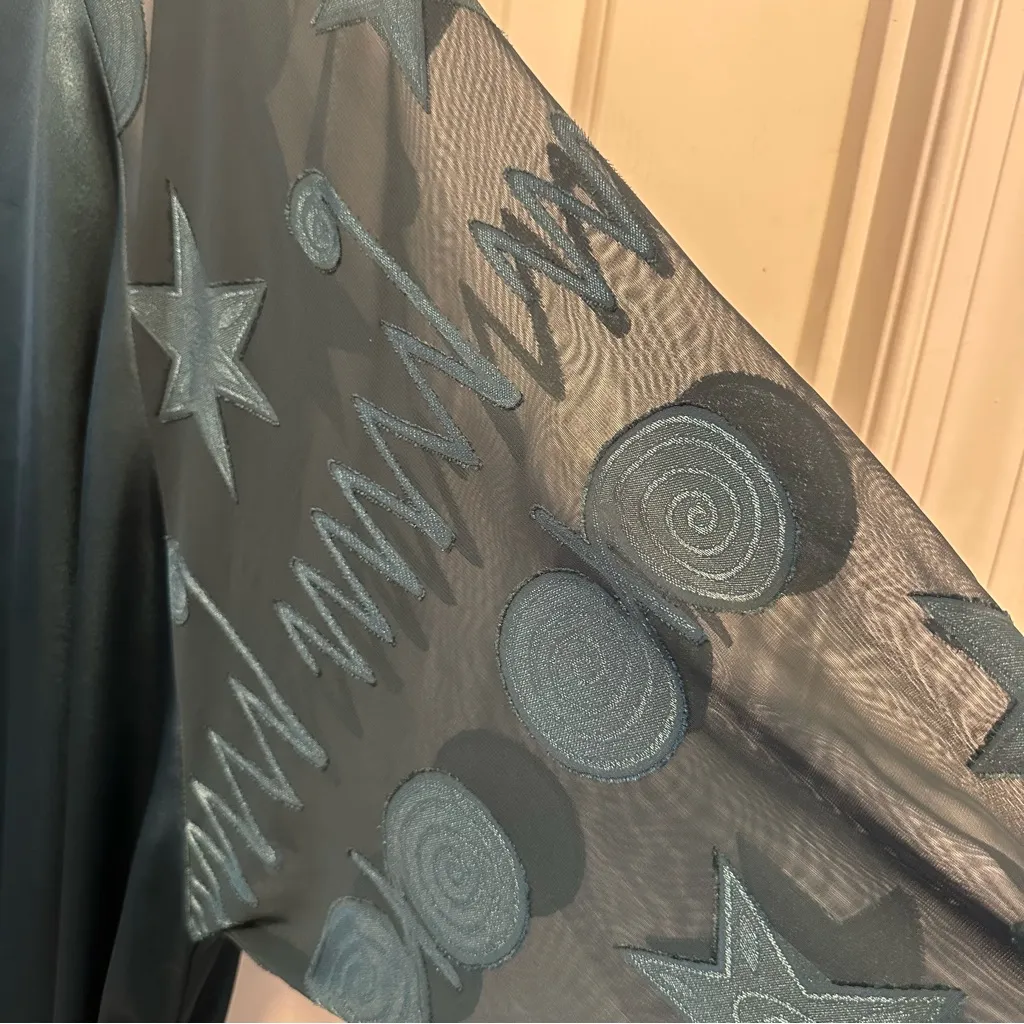 VICTORIA’S Secret Vintage Gold Label Slip Dress / Nightgown and Robe Size Large - Image 12