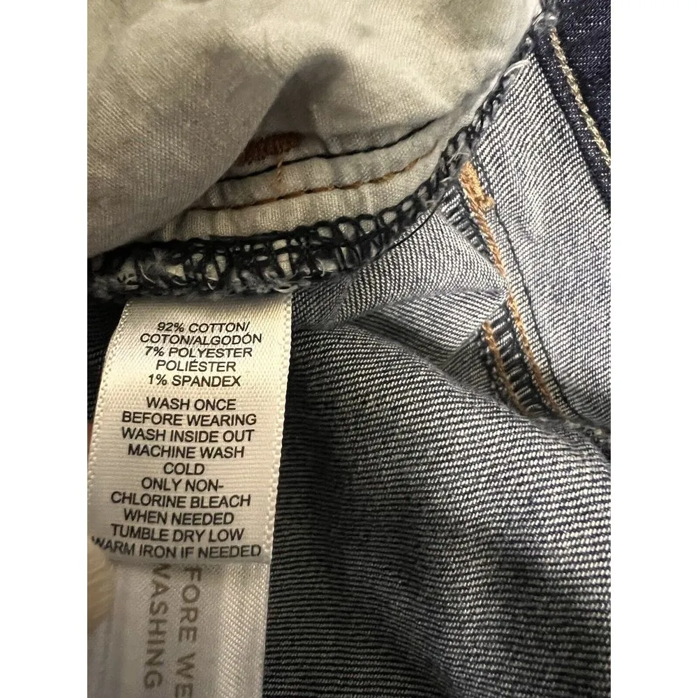 Ann Taylor Loft Jeans Women's Size 26/2 Modern Skinny Stretch 28x30‎ BRG-C - Image 8