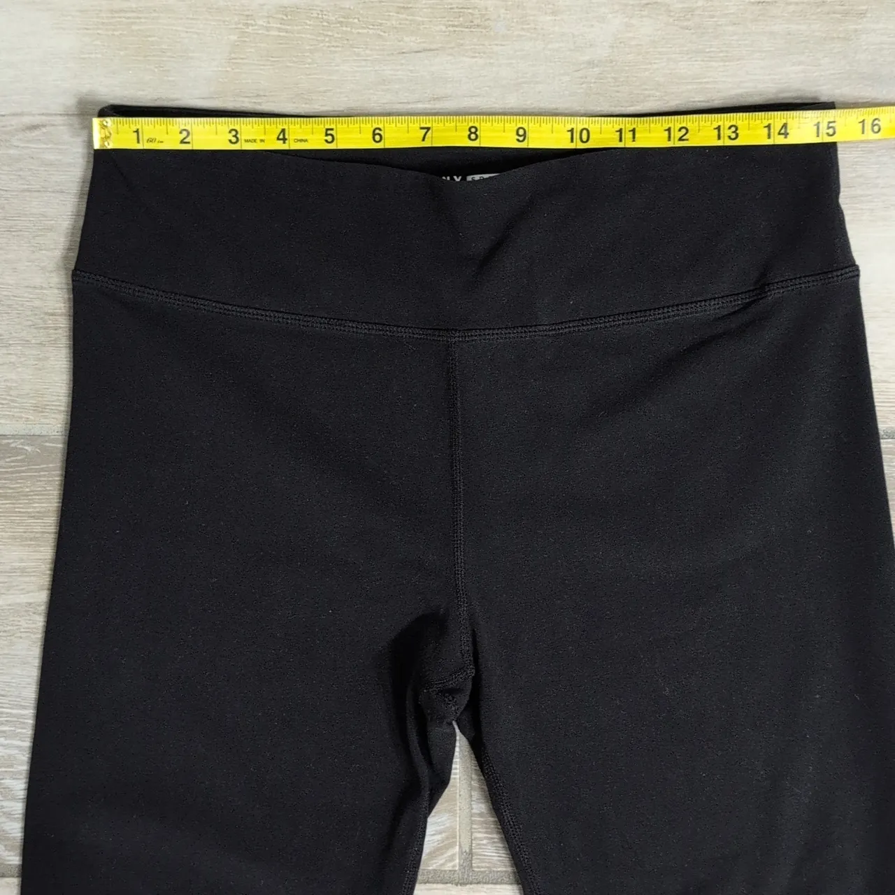 DKNY Sport Black Yoga Pants | DKNY Cotton Leggings | DKNY Sport Black Leggings - Image 5