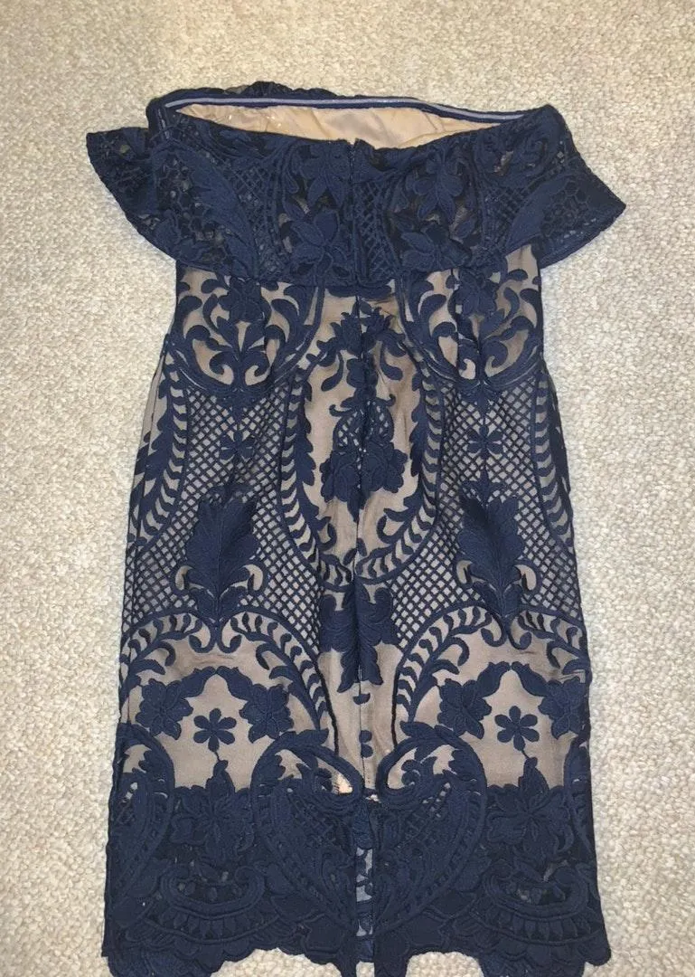 Blue Lace Dress - Image 6