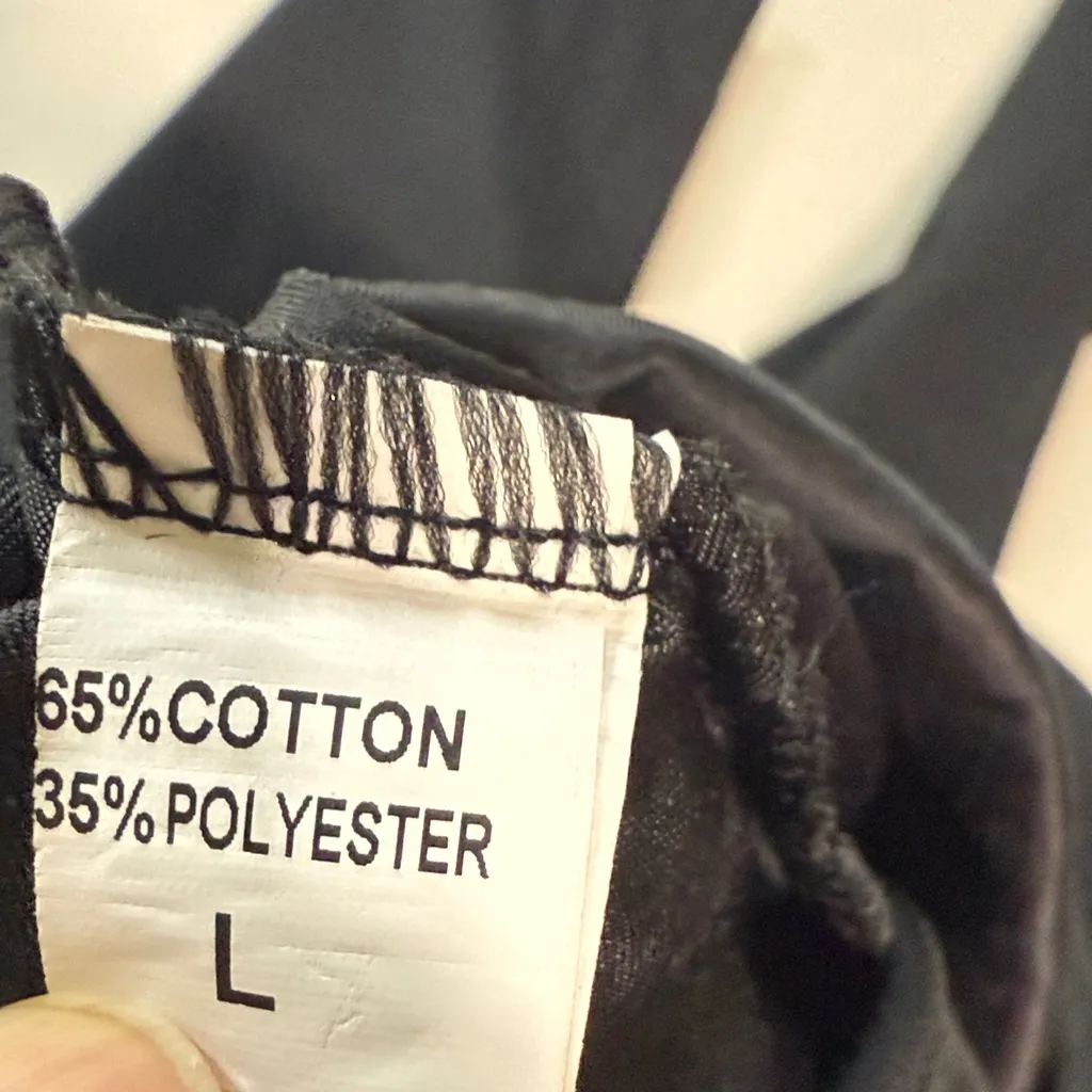 Elegant Black Women's Jumpsuit Size L - Image 7