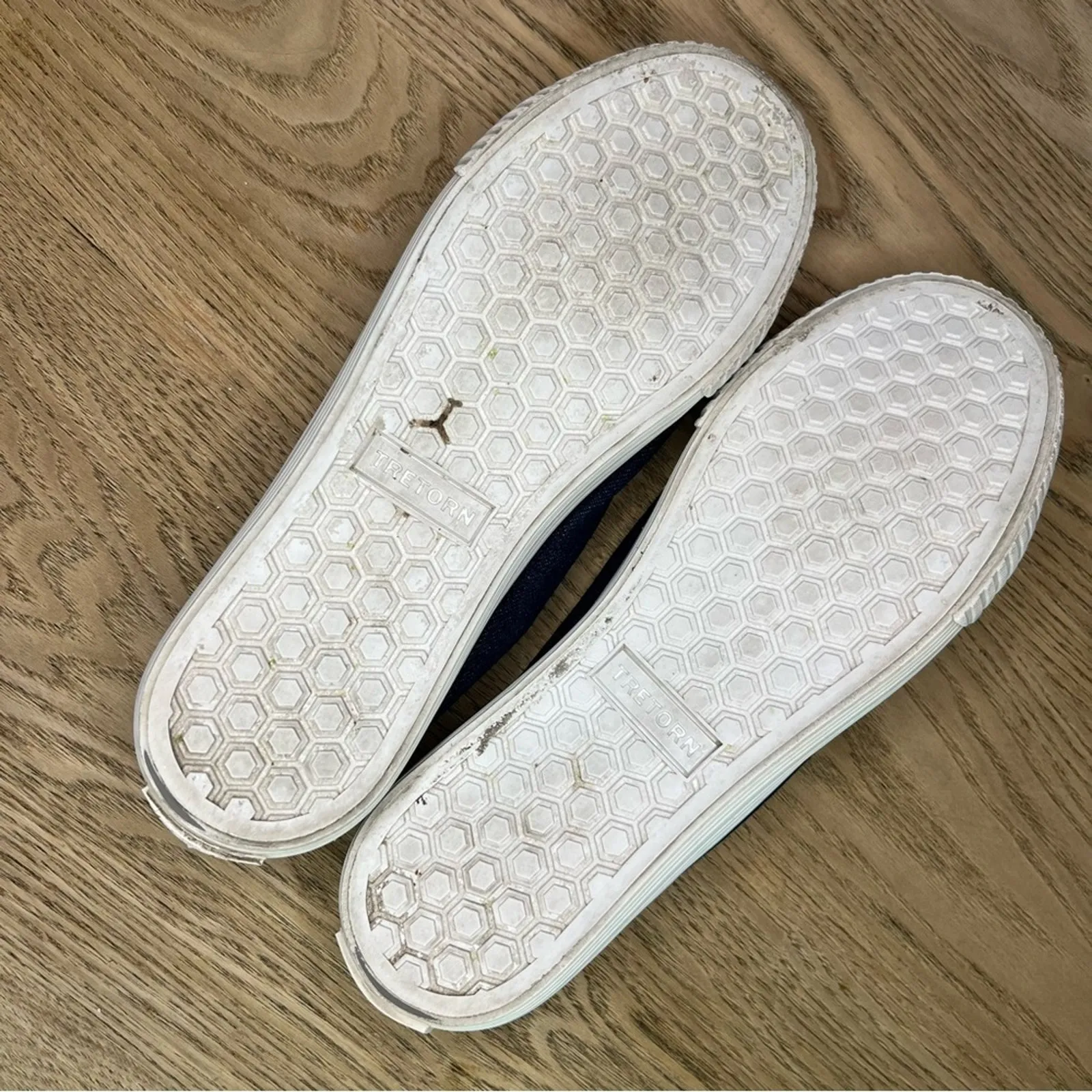 TRETORN Meg 2.0 Denim Low Top Sneakers Slip On Blue Casual Shoes Women’s 8.5 - Image 12