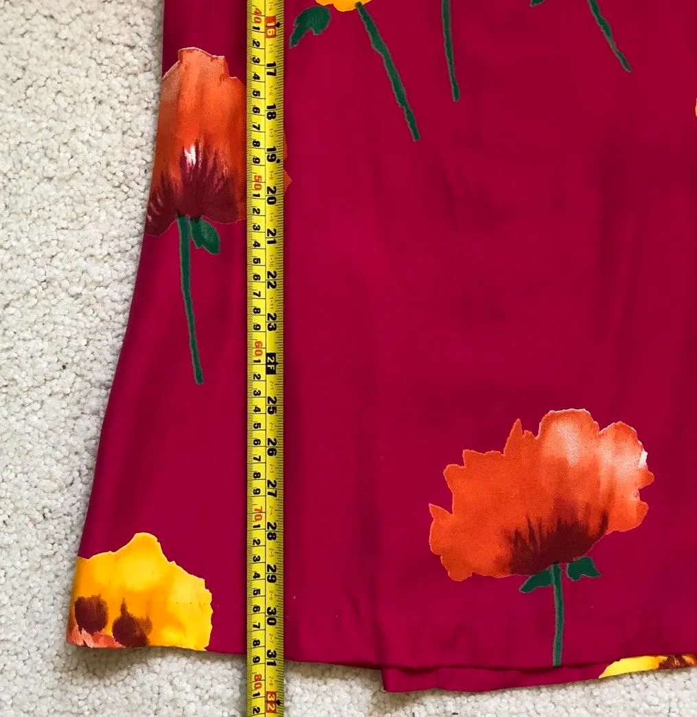 Vintage Floral Square Neck Tank Dress - Image 8