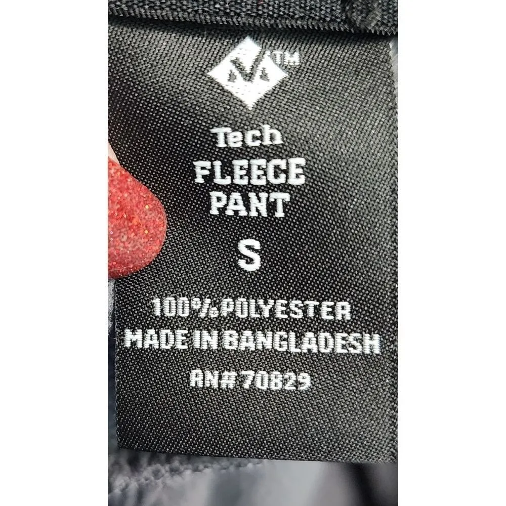 Athletic Works Womens Tech Fleece Quick Dry Pants Charcoal Grey Size S - Image 4