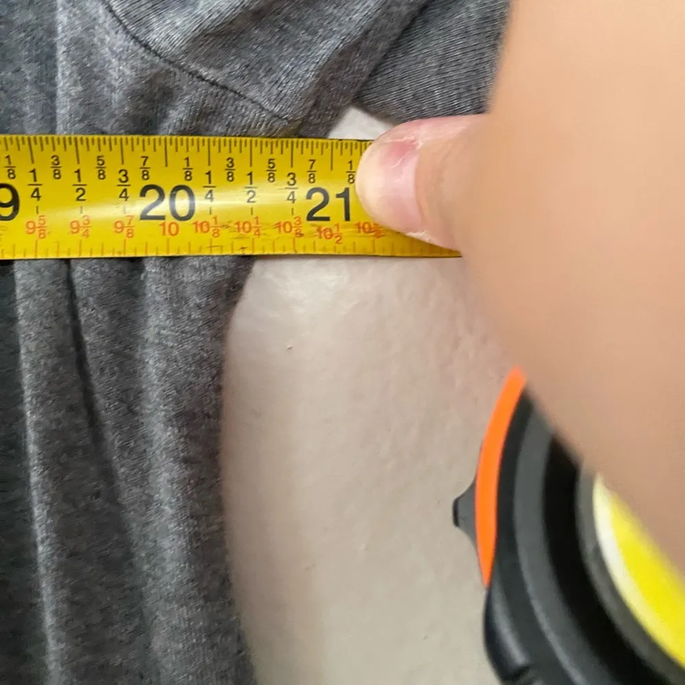 Style & Co Gray Cold Shoulder A Line Dress Women’s Size Large Summer - Image 9