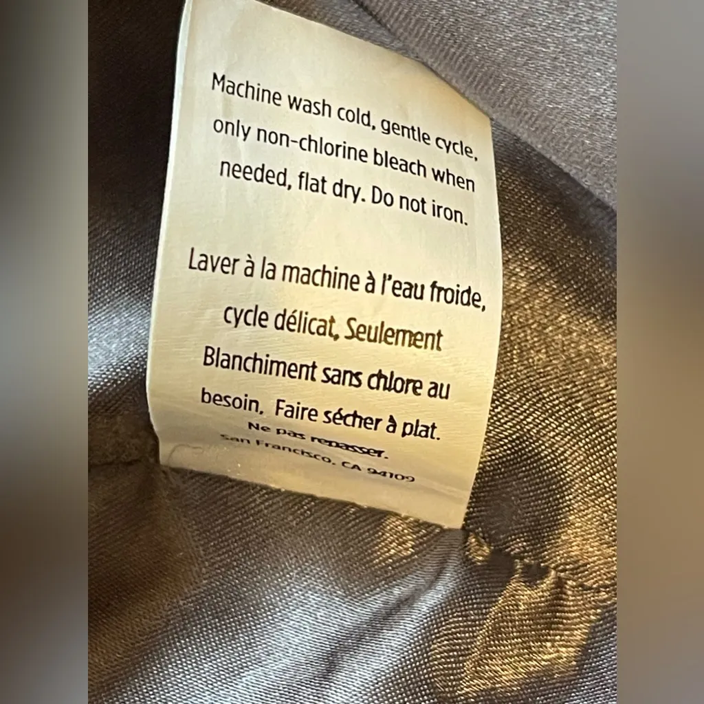 Mark & Graham Faux Fur Vest in Brown and Black Size L - Image 6