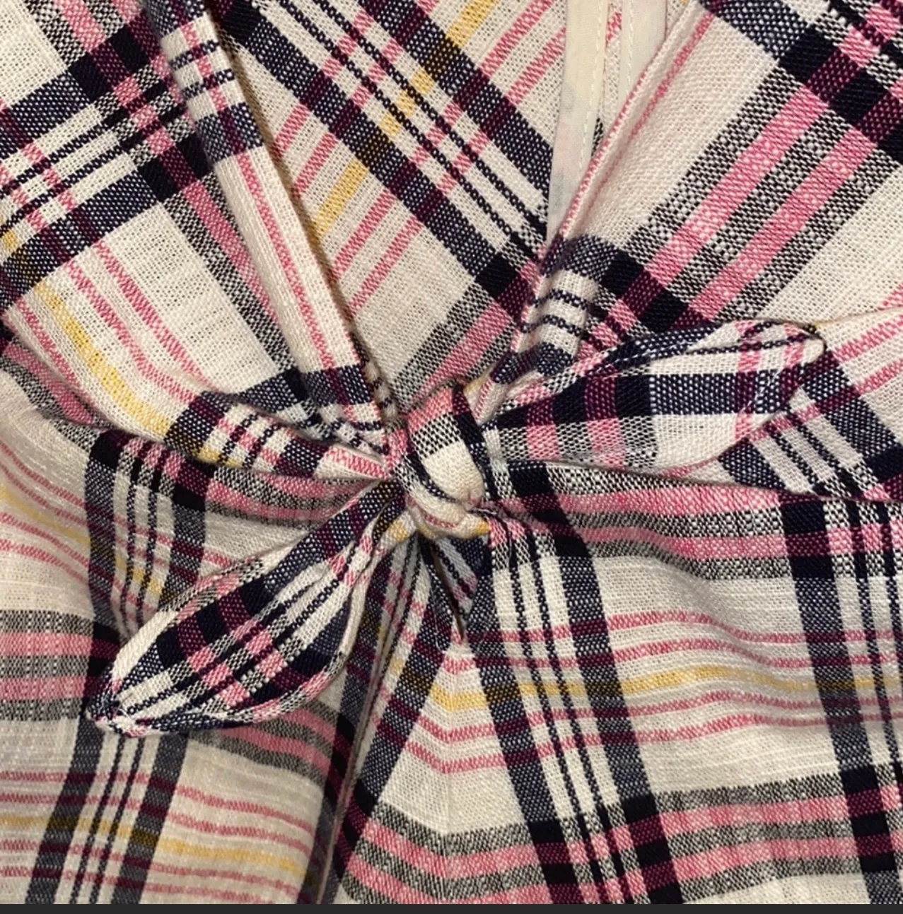 TRF Crop Plaid Top - Image 5