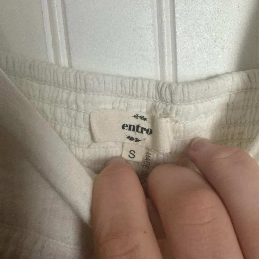 Entro Colorblock Gauze Square Neck Ruffle Sleeve Dress I9 - Image 2