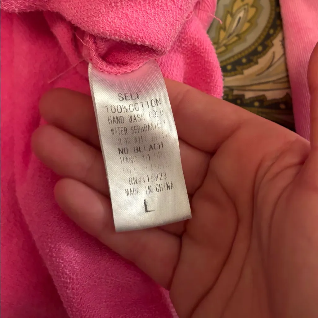 Easel Don't Forget to Smile Mineral Wash Sweatshirt in Bubble Gum - Image 6