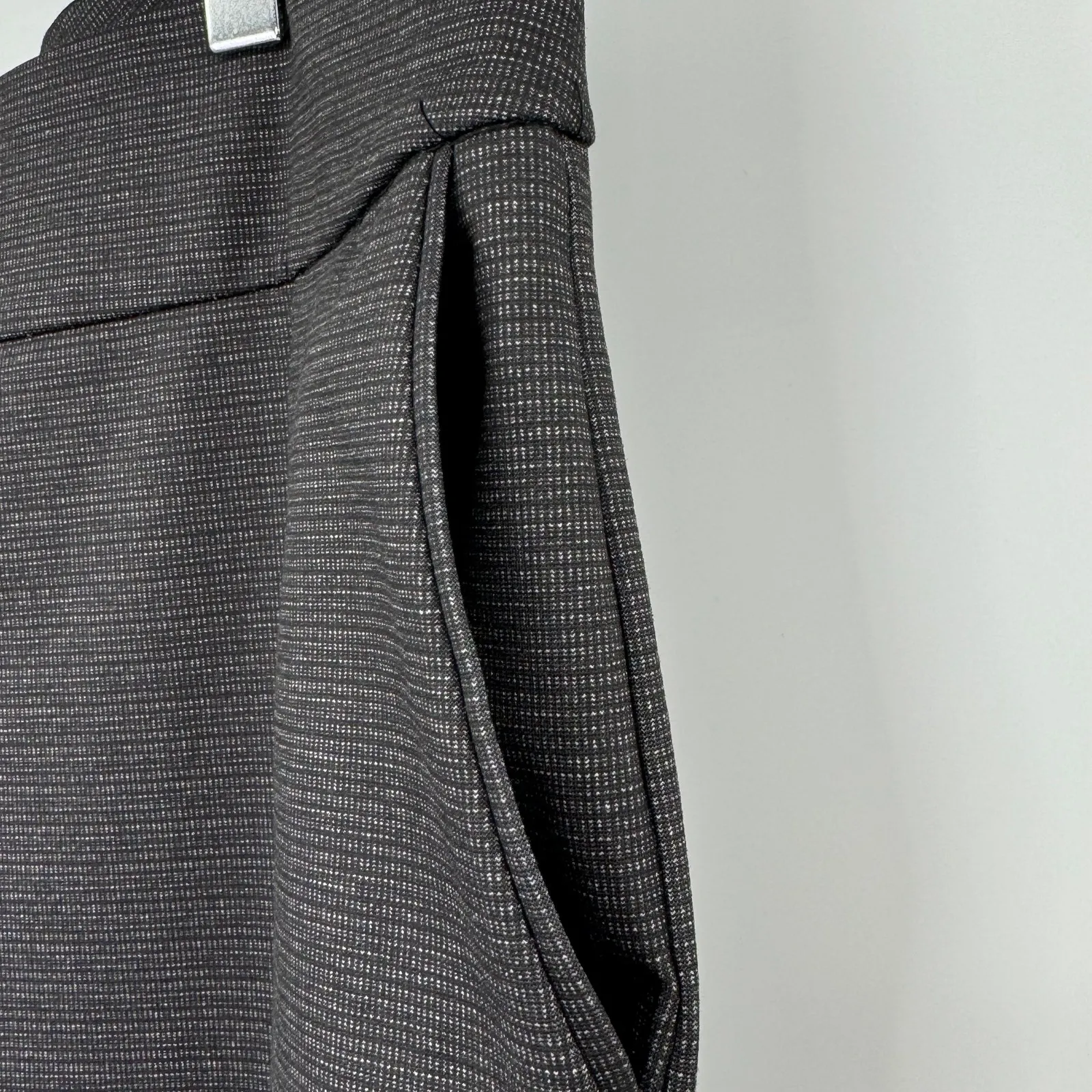 Dalia pants XXL pull on skinny ponte tummy control stretch mid rise gray NEW - Image 3