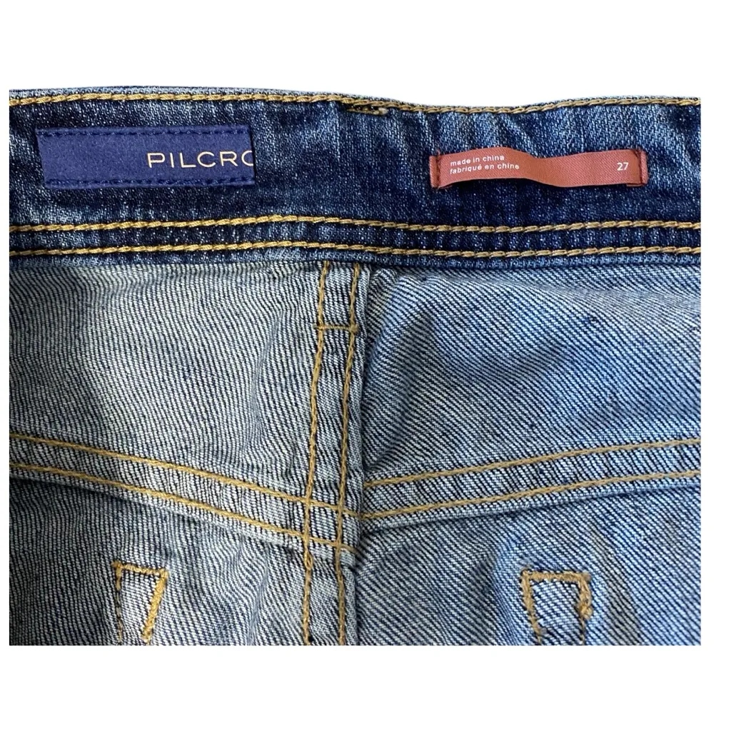 PILCRO Boyfriend Leopard Print Jeans - Image 6