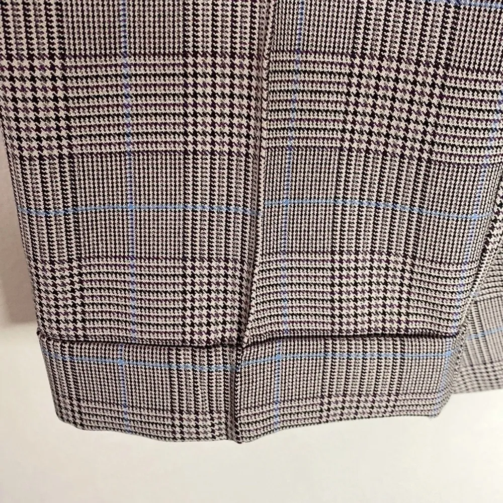 Primark pull on plaid pleated pants size 6 - Image 42
