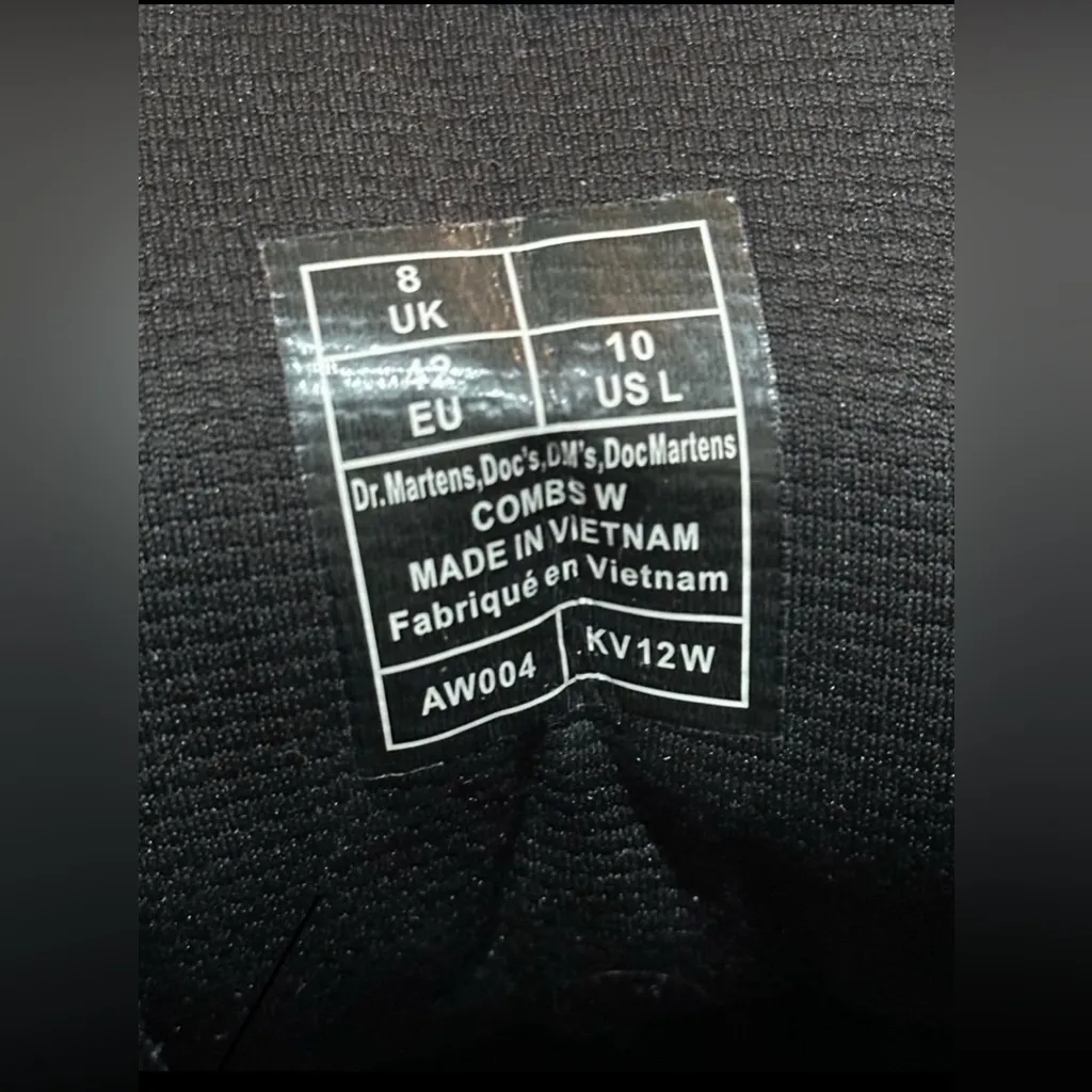 Doc Marten Combs Chunky Platform Suede Boots - Image 12