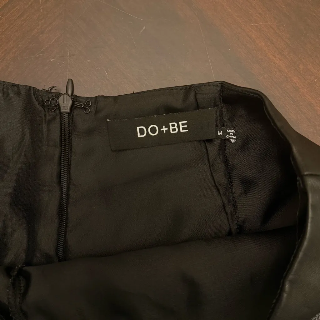 DO+BE Black mini skirt - Image 2